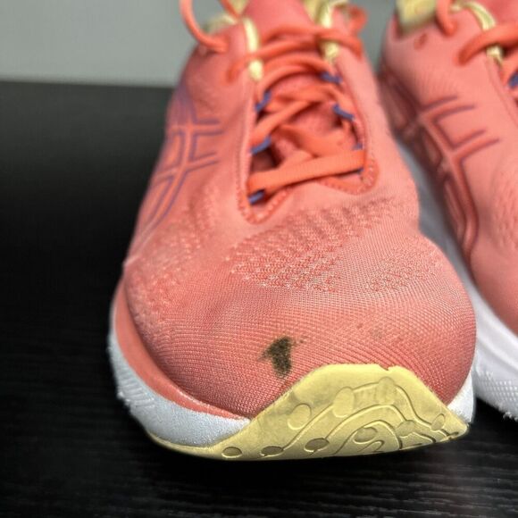 Asics Gel Nimbus 25 Women’s Size 9 Pink Running Shoes Sneakers - Picture 6 of 14